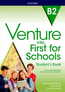 VENTURE INTO FIRST STUDENT'S BOOK