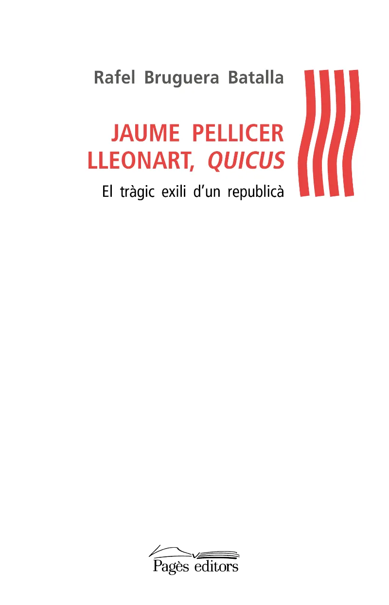JAUME PELLICER LLEONART QUICUS