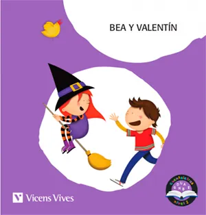 BEA Y VALENTÍN. CUENTRALETRAS NIVEL 2 (B, V) LETRA DE PALO