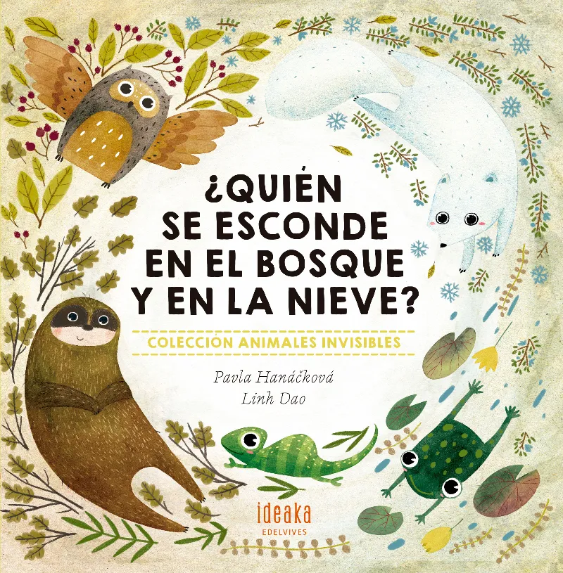 ¿QUIÉN SE ESCONDE EN EL BOSQUE Y EN LA NIEVE? .