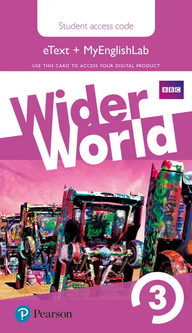 WIDER WORLD 3 MYENGLISHLAB & EBOOK STUDENTS' ACCESS CARD