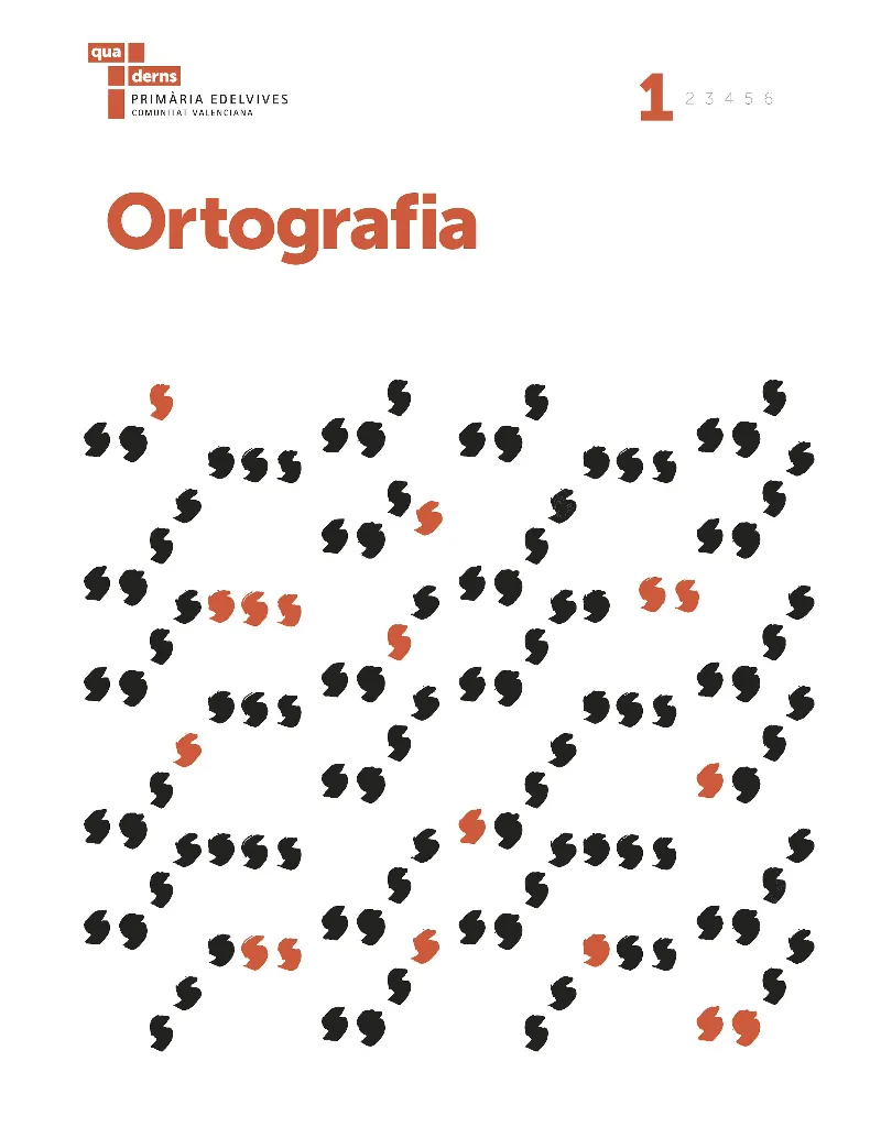 QUADERN D`ORTOGRAFIA 1 CV