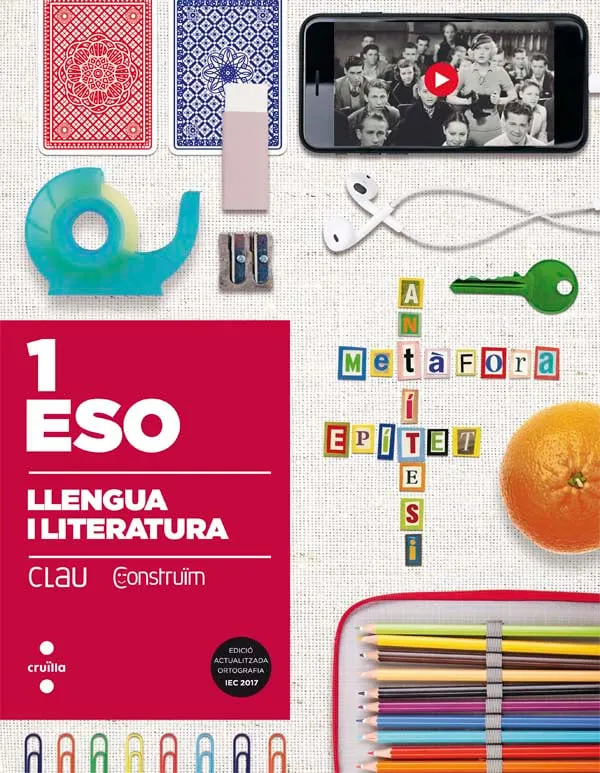 1r ESO LLENGUA CATALANA I LITERATURA. CLAU CONSTRUÏM 17