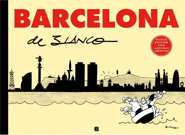 BARCELONA DE BLANCO -ED. DE LUJO-
