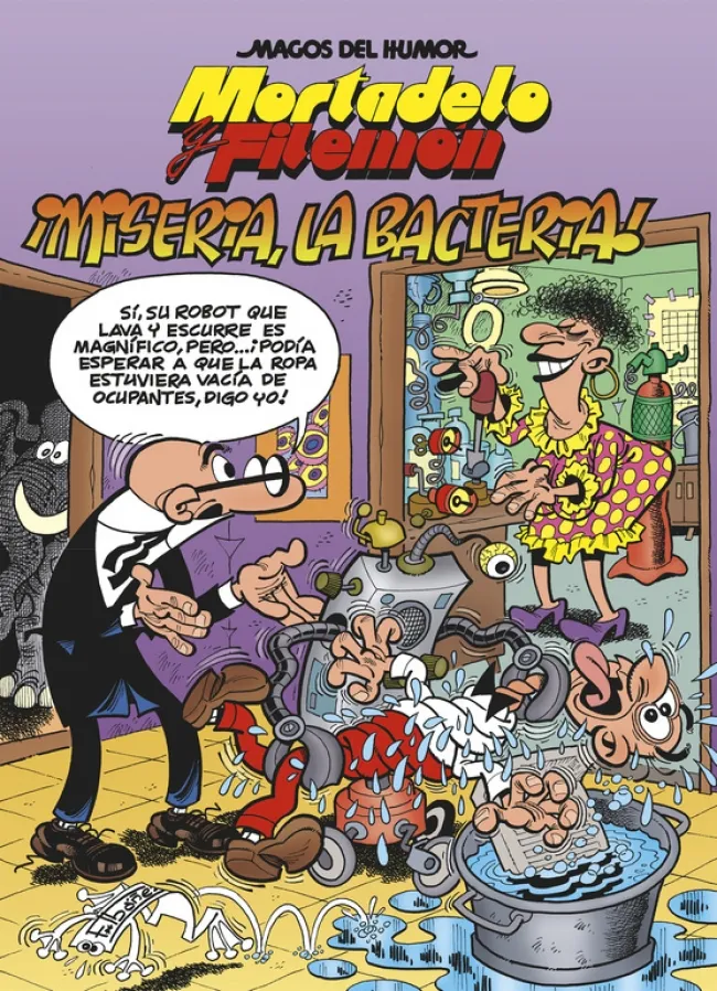 MORTADELO Y FILEMON -MISERIA LA BASCTERIA-
