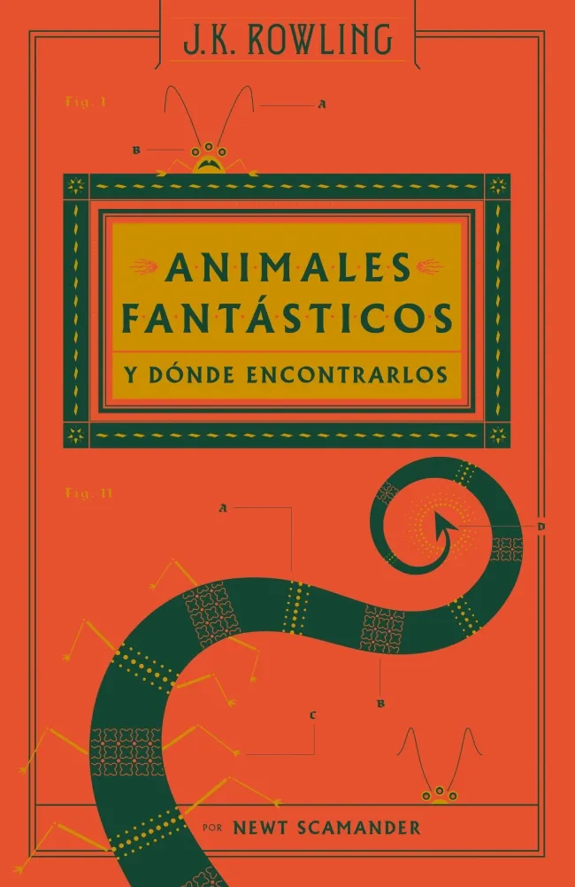 Animales fantásticos y dónde encontrarlos (Un libro de la biblioteca de Hogwarts
