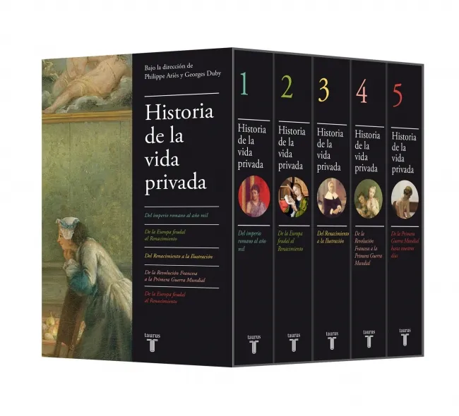 HISTORIA DE LA VIDA PRIVADA -PACK 5 VOL.-