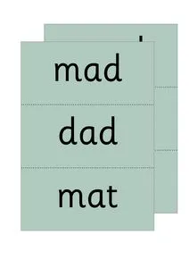 READ WRITE INC.PHON GREEN WORD CARDS