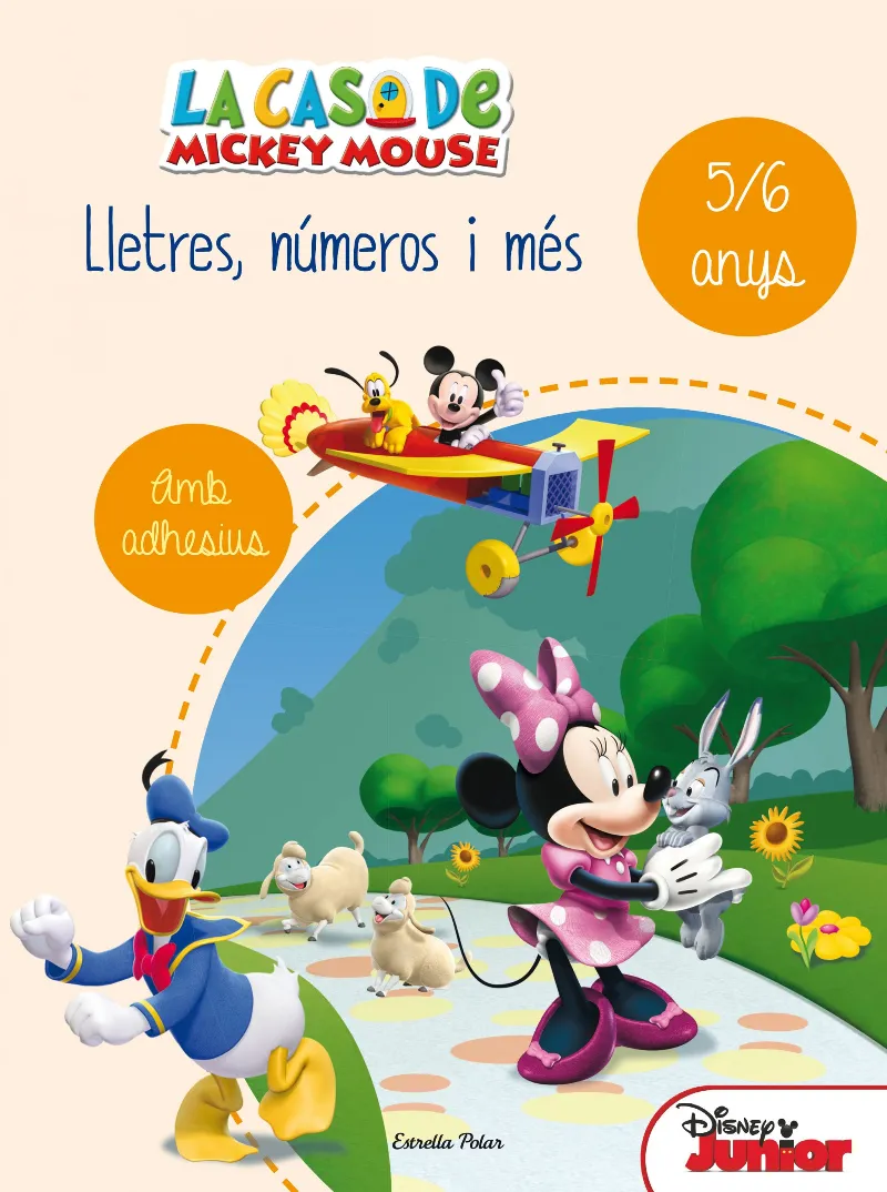 CASA DE MICKEY MOUSE LLETRES,NUMEROS I MES, LA 5-6 ANYS