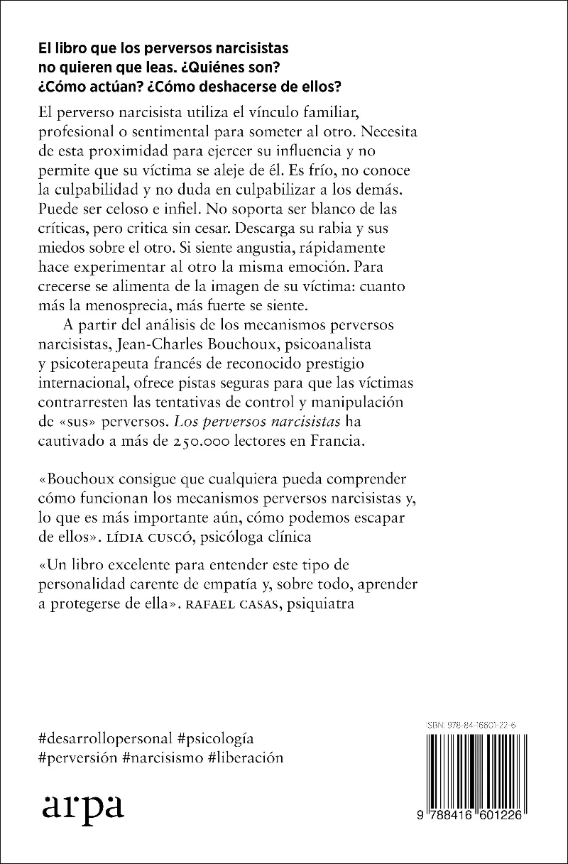 PERVERSOS NARCISITAS, LOS