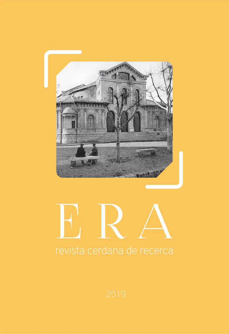 ERA -REVISTA CERDANA DE RECERCA- 03: 2019