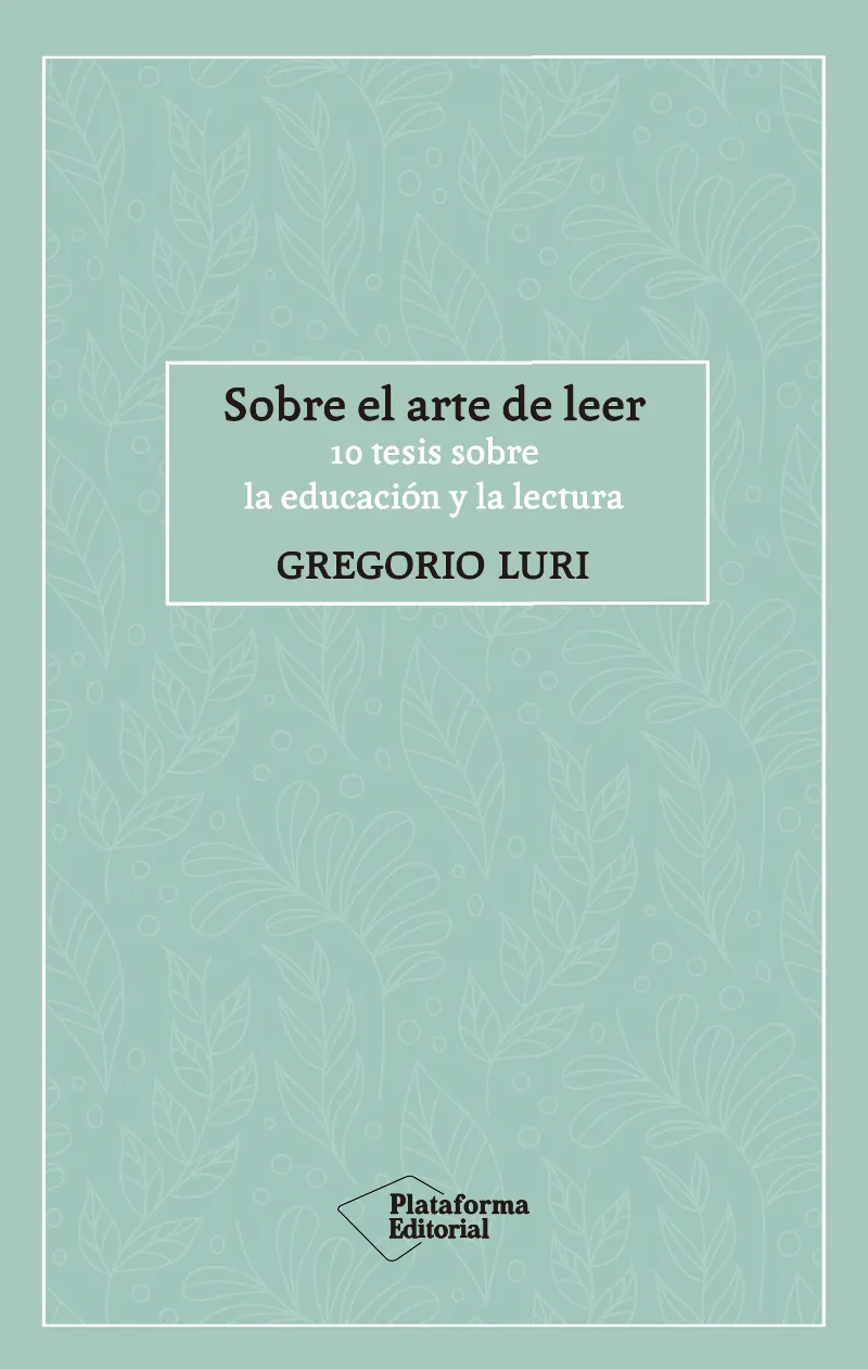 SOBRE EL ARTE DE LEER