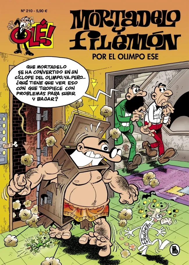 OLE 210 MORTADELO Y FILEMON POR EL OLIMPO ESE