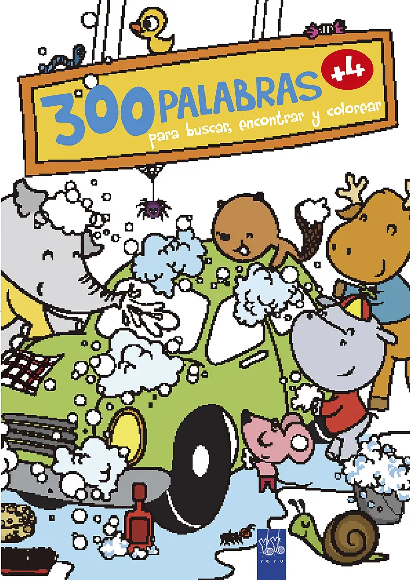 300 PALABRAS PARA BUSCAR ENCONTRAR Y COLOREAR -+4 AÑOS-