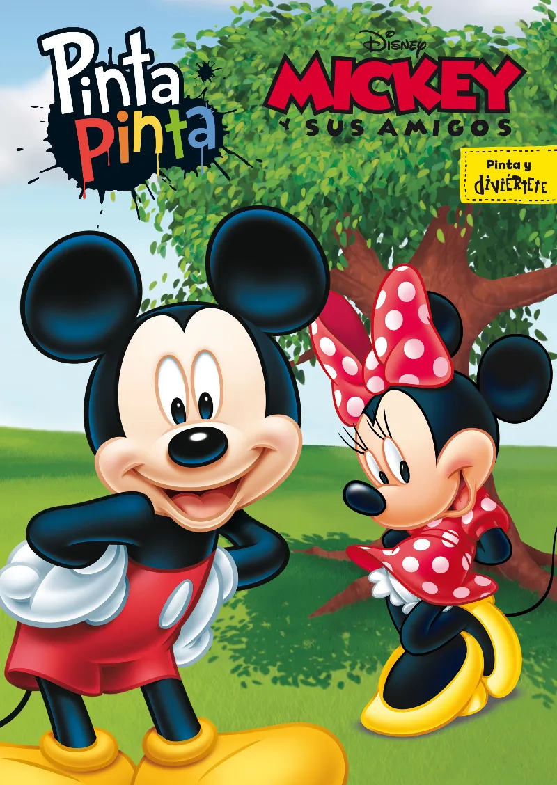 PINTA PINTA -MICKEY Y SUS AMIGOS-