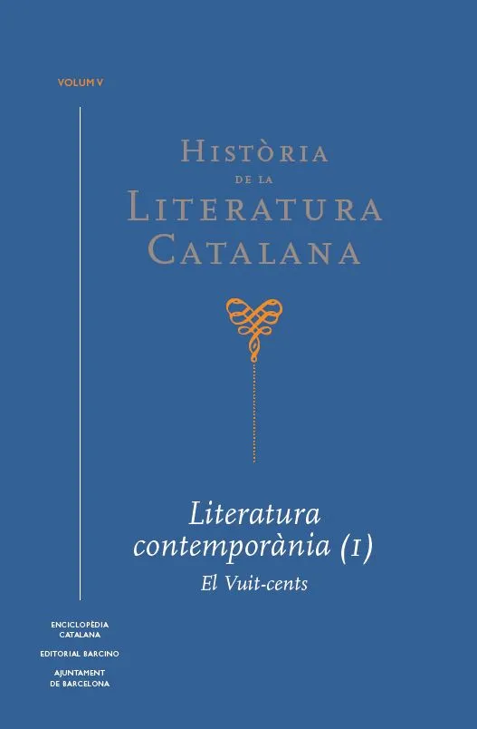 HISTORIA DE LA LITERATURA CATALANA VOLUM V