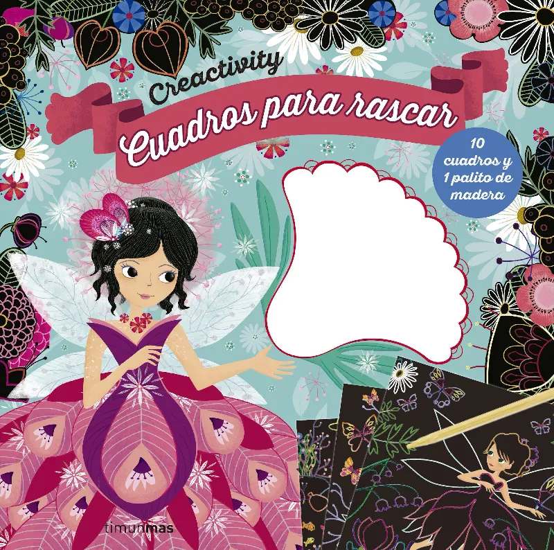 CREACTIVITY -CUADROS PARA RASCAR HADAS-