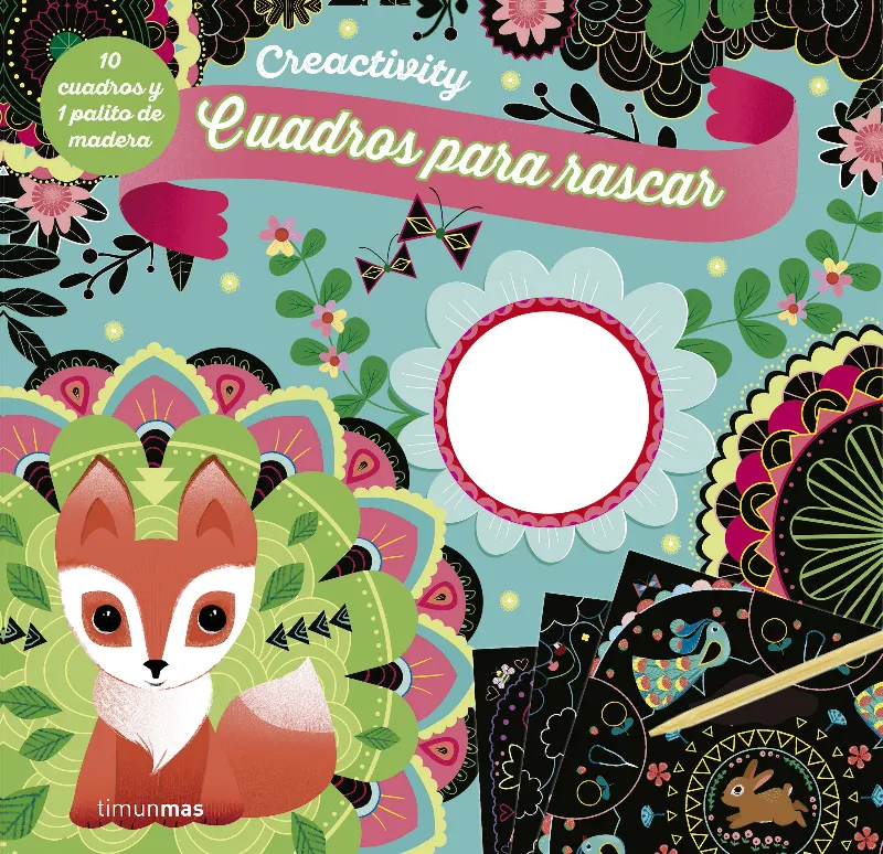 CREACTIVITY -CUADROS PARA RASCAR MANDALAS-