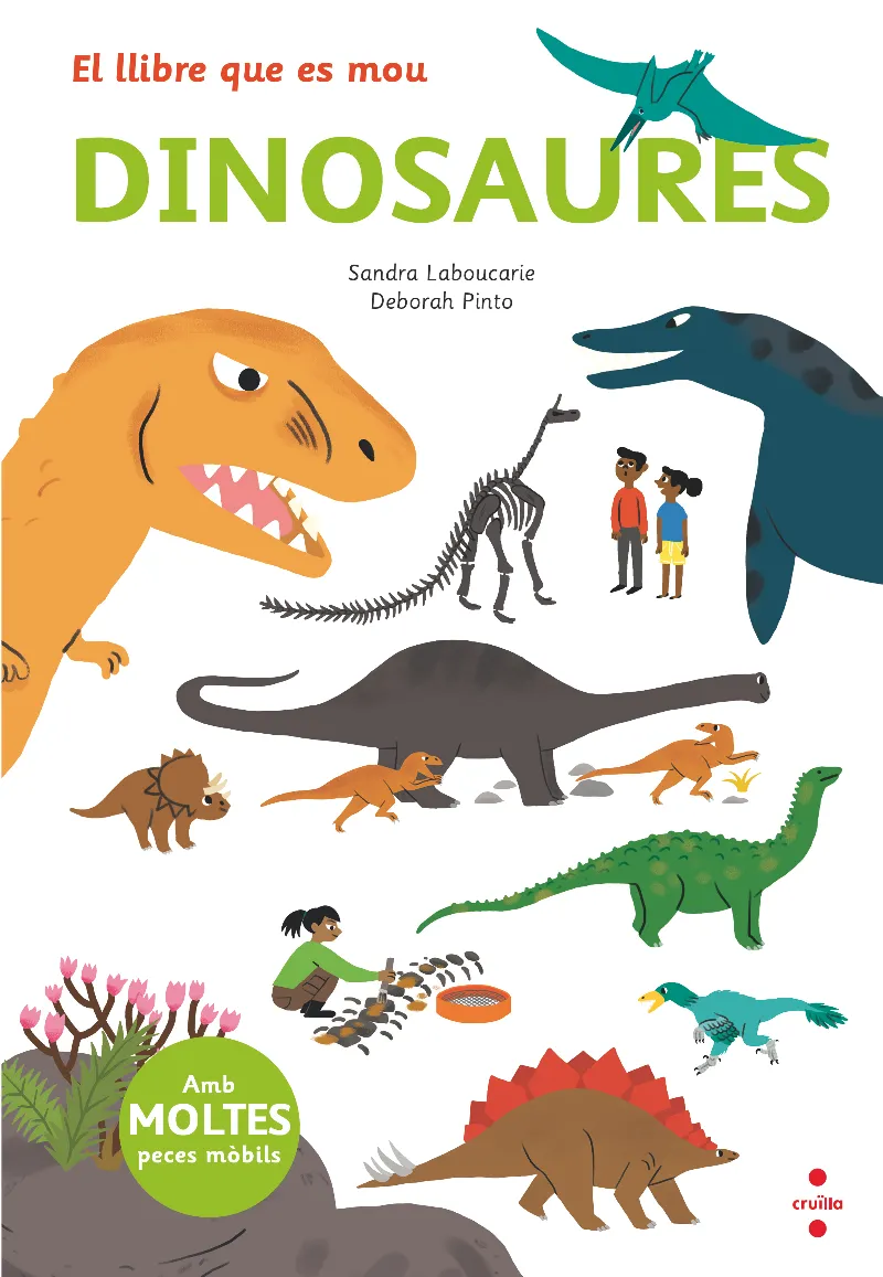 DINOSAURES -EL LLIBRE QUE ES MOU-