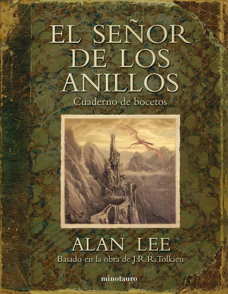 SEÑOR DE LOS ANILLOS -CUADENO DE BOCETOS-