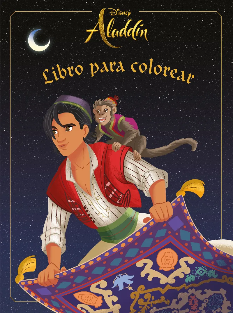 ALADDIN -LIBRO PARA COLOREAR-
