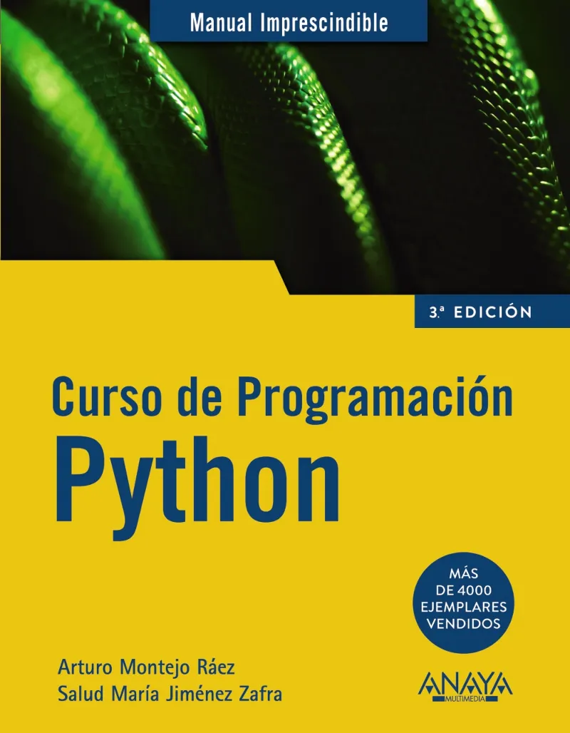 CURSO DE PROGRAMACION PYTHON -MANUAL IMPRESCINDIBLE-