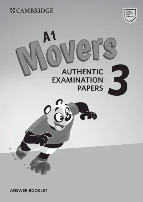YLE CAMBRIDGE MOVERS 2018 3 ANSWER BOOKLET