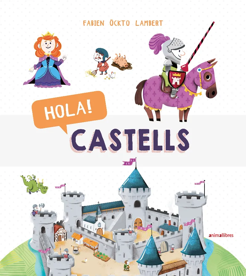 HOLA CASTELLS -LLIBRE AMB FINESTRETES-