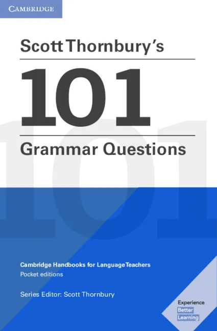 SCOTT THORNBURY'S 101 GRAMMAR QUESTIONS POCKET EDITIONS