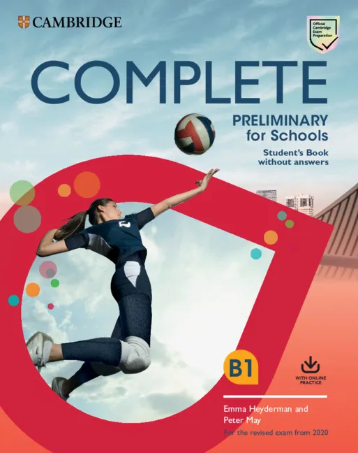 PET COMPLETE PRELIMINARY FOR SCHOOLS SB NO KEY