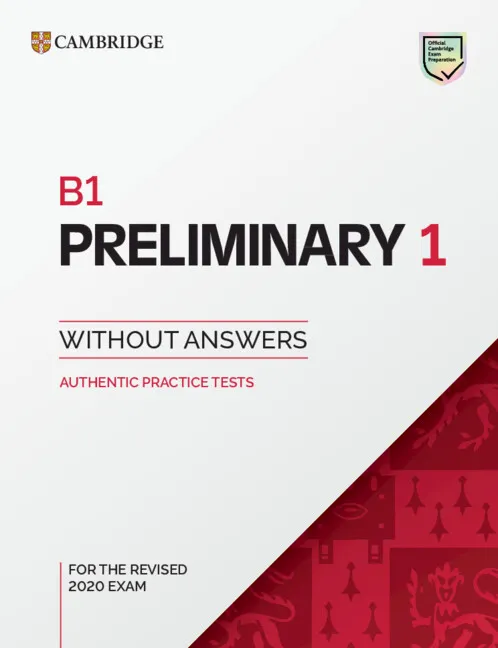 PET PRELIMINARY 1 PAST PAPERS SB NO KEY