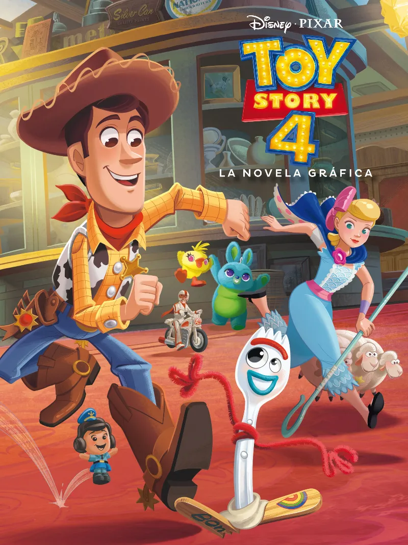 TOY STORY 4 NOVELA GRAFICA