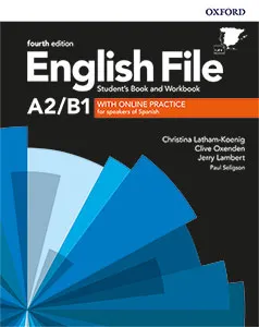 ENGLISH FILE A2/B1 SB + WB WITHOUT KEY KEY PACK 4ED
