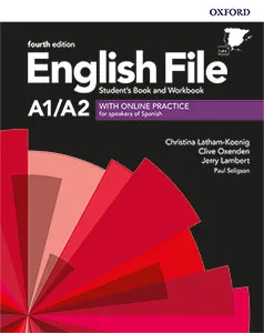 ENGLISH FILE A1/A2 SB + WB WITHOUT KEY KEY PACK 4ED