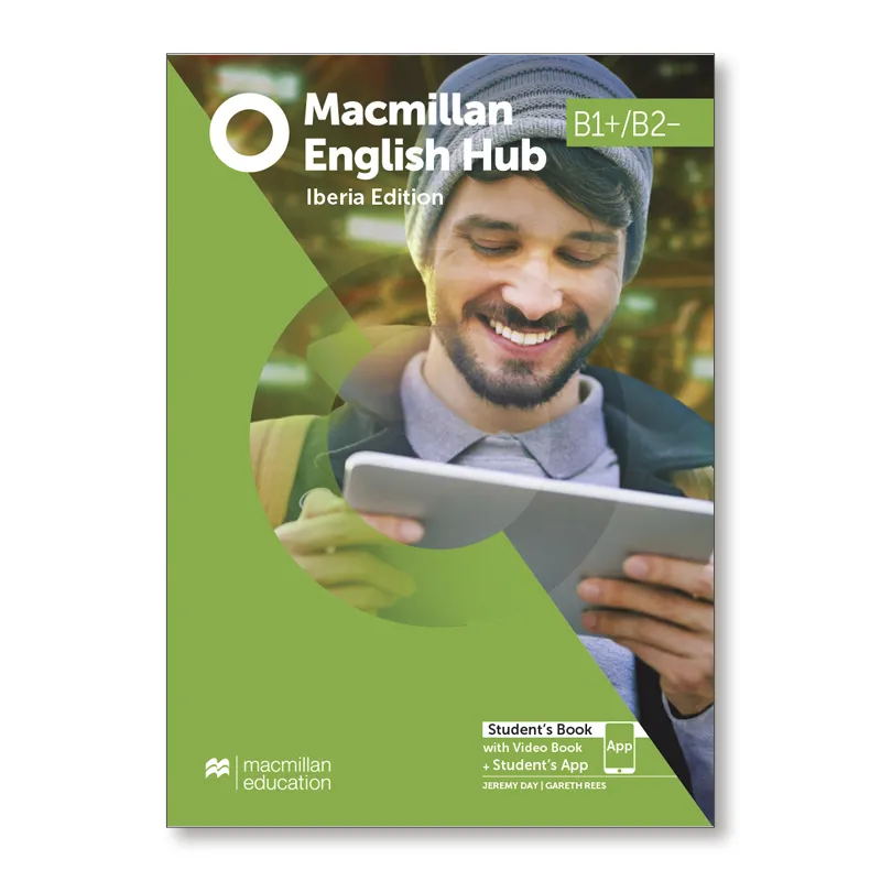 MACMILLAN ENGLISH HUB B1+ B2- SB PK