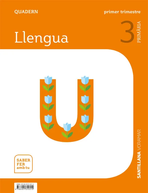 QUADERN LLENGUA 3 PRIMARIA 1 TRIM SABER FER AMB TU