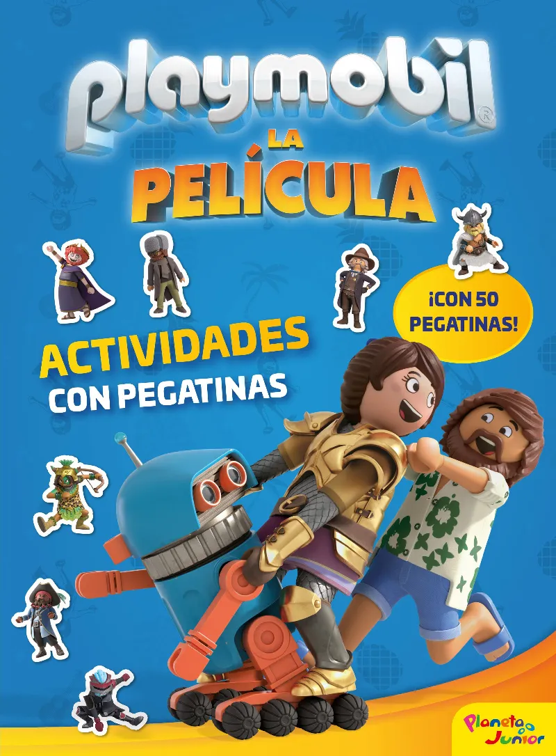 PLAYMOBIL LA PELICULA PEGATINAS
