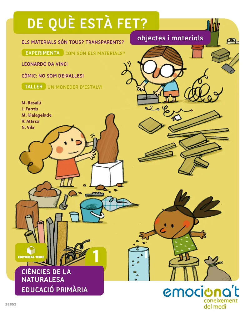 CIENCIES NATURALS 1 EMOCIONA'T: DE QUE ESTA(CAT)