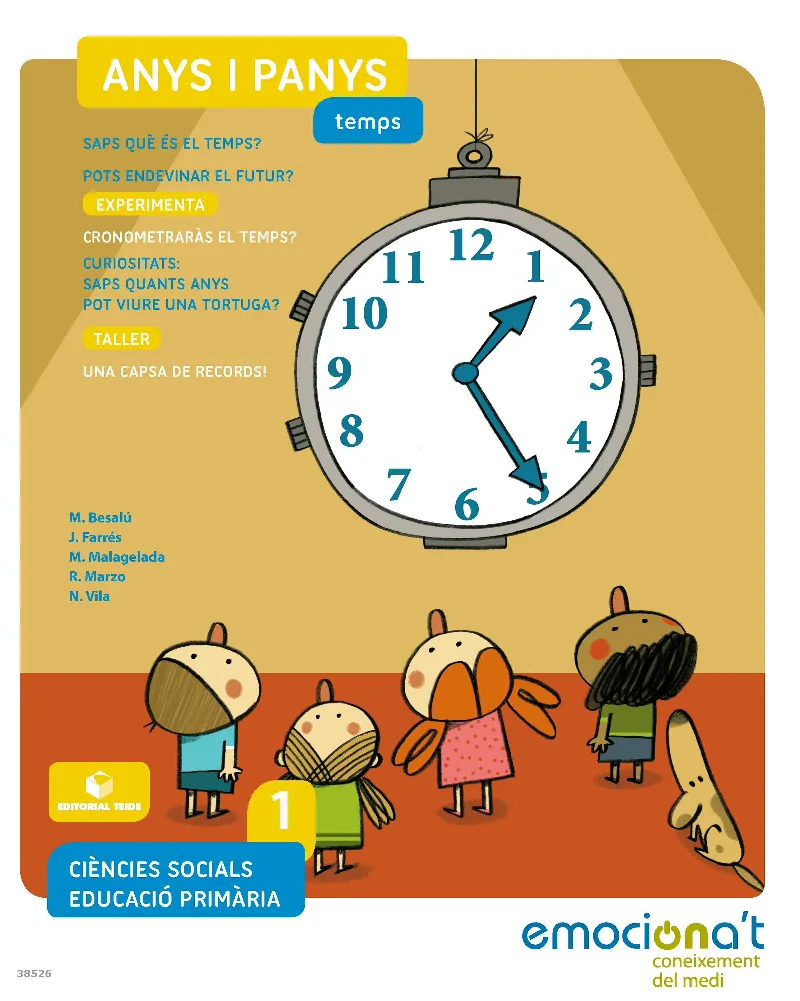 CIENCIES SOCIALS 1 EMOCIONA'T: ANYS I PANYS (CAT)
