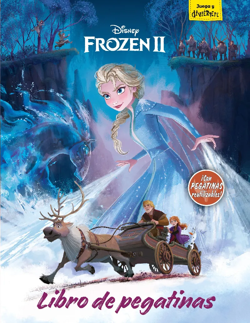 FROZEN II ­CON PEGATINAS REUTILIZABLES! - LIBRO DE PEGATINAS