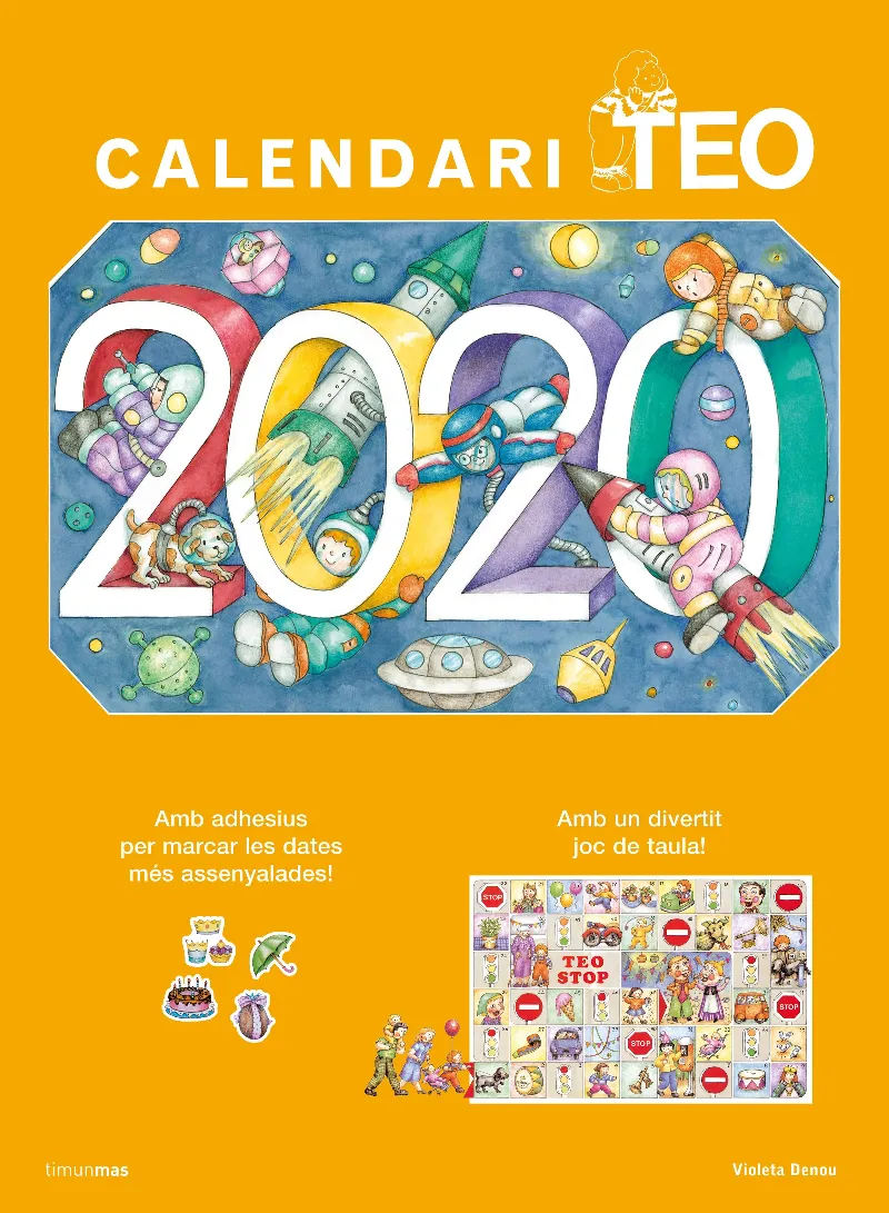 TEO CALENDARI 2020 AMB JOC DE TAULA