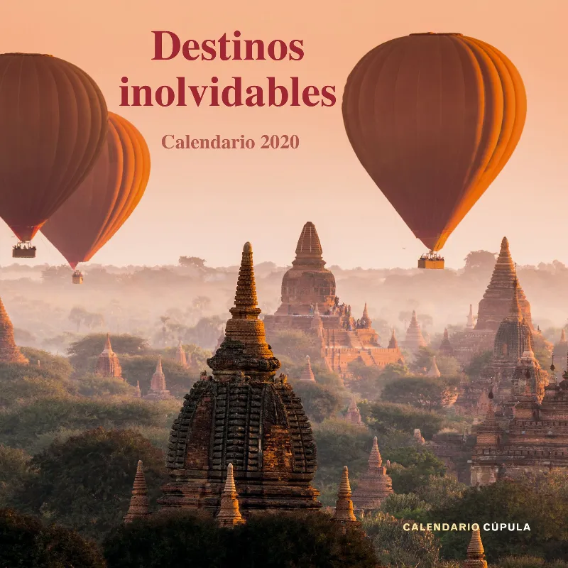CALENDARI 2020 DESTINOS INOLVIDABLES