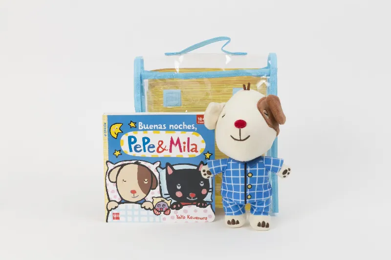 PACK BUENAS NOCHES,PEPE&MILA CON MUÑECO