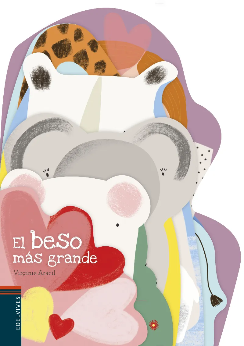 EL BESO MÁS GRANDE - CARTÓN TROQUELADO -A PARTIR DE 1 AÑO