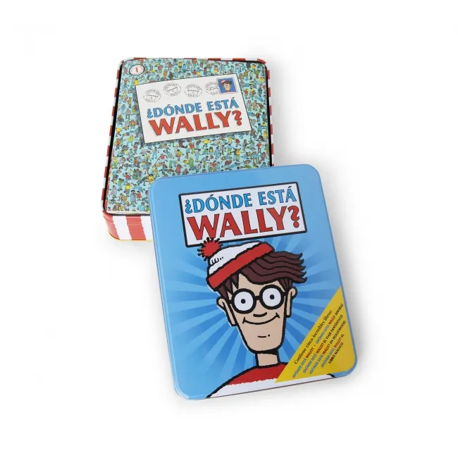 DONDE ESTÁ WALLY? (CAJA METALICA 5 LIBROS)