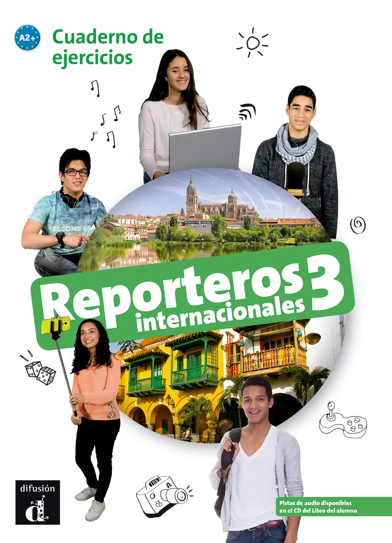 REPORTEROS INTERNACIONALES 3 EJER+CD