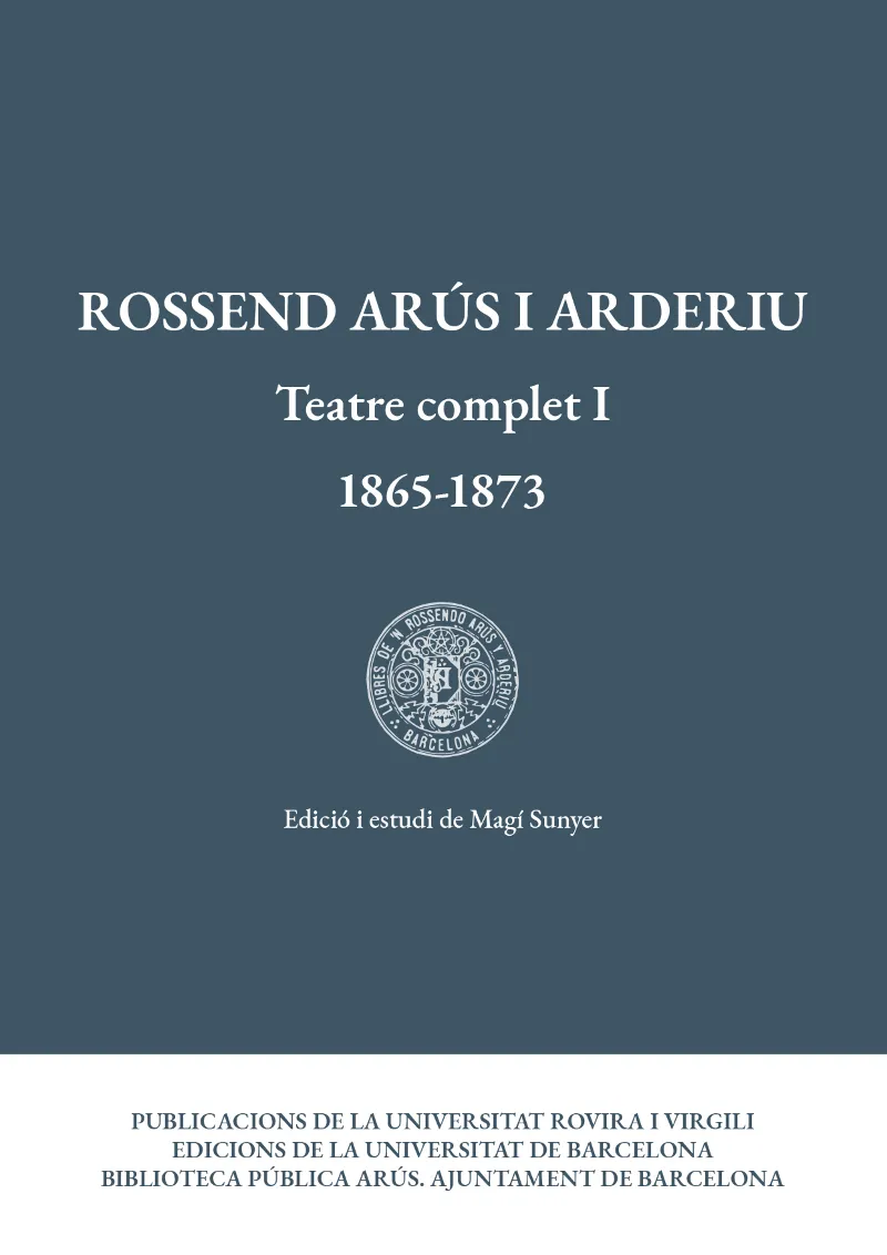 TEATRE COMPLET 1 1865 -1873