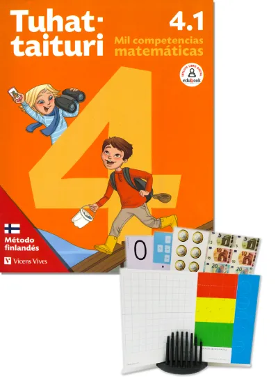 TUHATTAITURI 4.1. MATEMÁTICAS. LIBRO Y FICHAS (MÉTODO FINLANDÉS)