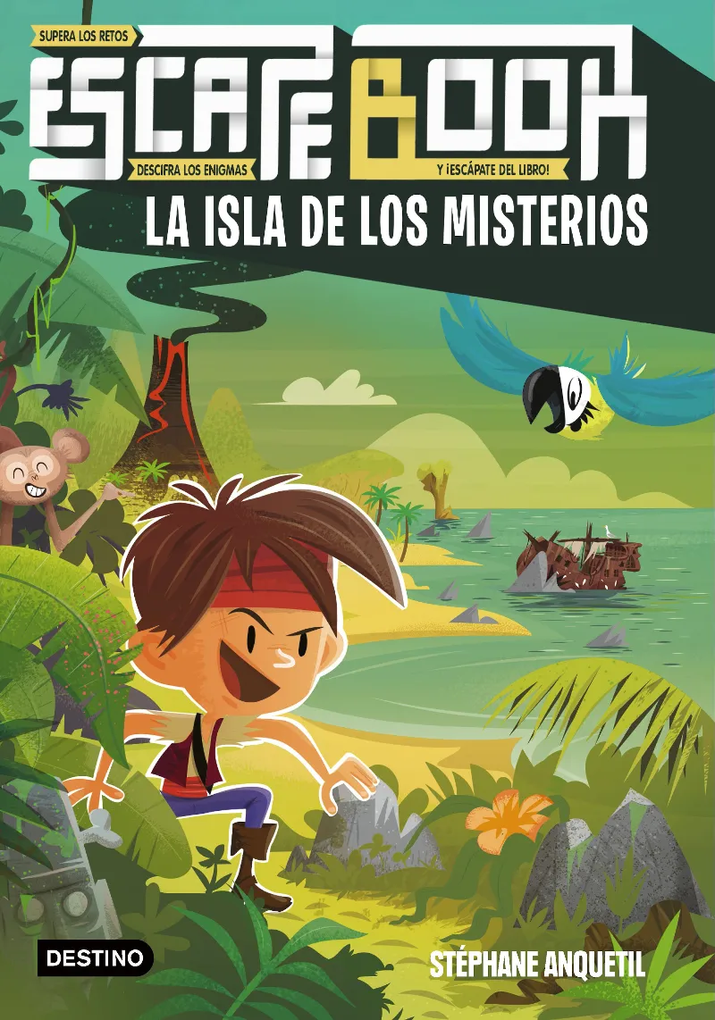 ESCAPE BOOK LA ISLA DE LOS MISTERIOS