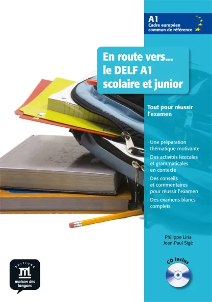 EN ROUTE VERS... DELF A1 ELEVE+CD